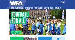Desktop Screenshot of academyfootball.co.uk